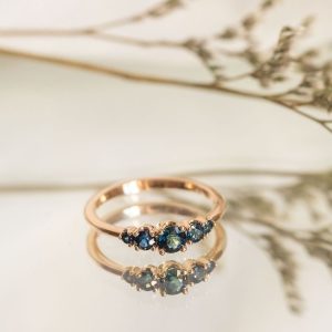 BAGUE 5 TURQUOISE